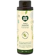ecoLove - Natural Sulfate Free Shampoo for All Hair Types, Chemical Free, Vegan & Cruelty Free Sh...