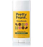 Pretty Frank Natural Deodorant Stick – Baking Soda-Free, Natural Deodorant for Women, Men & Teens...