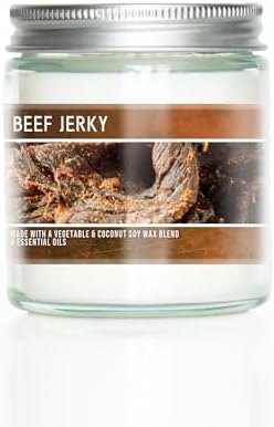 Beef Jerky 3oz Mini Candle