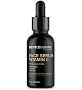 Gentlehomme Vitamin C Day & Night Facial Serum for Men with Hyaluronic Acid, & Vitamin E - Bright...