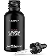 Gentlehomme Retinol Face Serum- Anti Aging Hyaluronic Acid Face Serum for Men- Natural Dark Spot ...