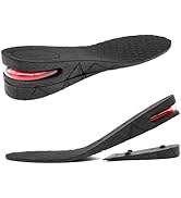 WishLotus Internal Height Increase Insoles, 1.77inch Adjustable Shoes Heel Lifts for Men and Wome...