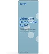 Curist Lidocaine Cream 5% Maximum Strength Hemorrhoids Treatment - 6 oz (170 g) XL Tube 