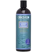 Aleavia Lavender Body Cleanse – Organic & All-Natural Prebiotic Body Wash, Scented with Pure Esse...