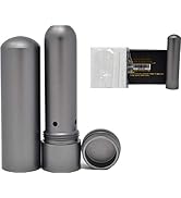 Prime Natural Essential Oil Aluminum Alloy Premium Blank Nasal Inhaler - Refillable Aluminum Empt...