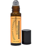 Instant Calming Essential Oil Blend Roll On 10ml Pre-Diluted, Ready to Use Roller for Natural Aro...