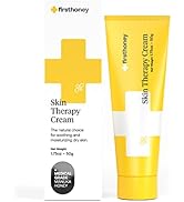 First Honey Manuka Honey Cream for Dry & Itchy Skin | Fast Relief for Eczema, Rosacea, Psoriasis...
