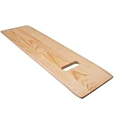 Transfer Board and Slide Board with Handles,Made of Heavy-Duty Wood, Mobility Aid for Senior,Hand...