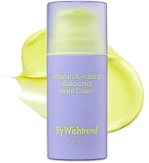 BY WISHTREND] Vitamin A-mazing Bakuchiol Retinal Night Cream, Korean Retinol Alternative, Slow Ag...