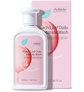 FuYanJie Peach Leaf Feminine Wash For intimate area Hygiene and Itchy, pH Balanced Body Wash with...