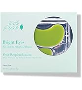 100% PURE Bright Eyes Masks Under Eye Skincare Wrinkle Smoothing Replenishment Diminish Dark Circ...