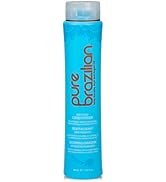 PURE BRAZILIAN Anti-Frizz Daily Conditioner with Keratin and Acai, Smoothing and Strengthening Co...