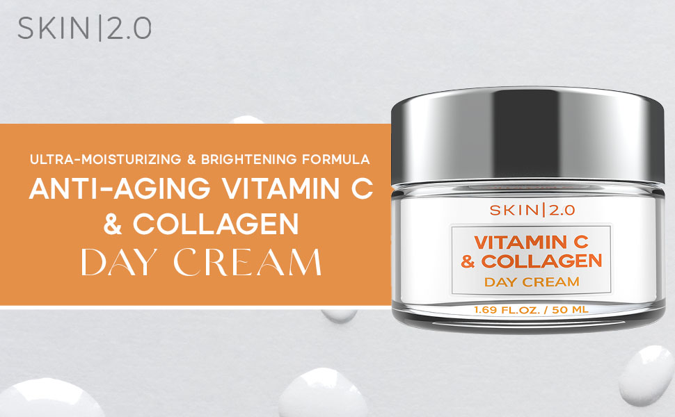 Skin 2.0 Anti-Aging Vitamin C & Collagen Day Cream