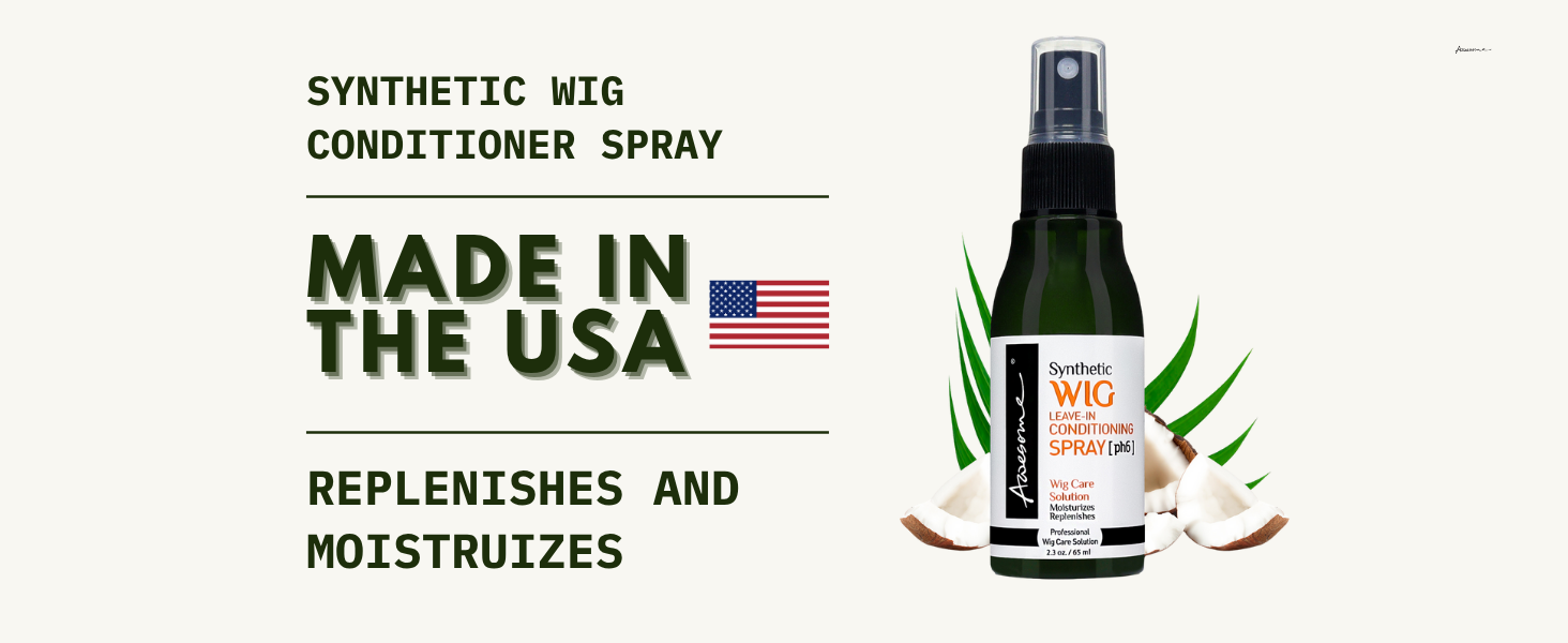 synthetic wig conditioner MADE IN THE USA