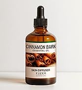 Kukka Cinnamon Essential Oil for Skin & Diffuser - 4 Fl Oz - 100% Pure Natural Cinnamon Oil, Arom...