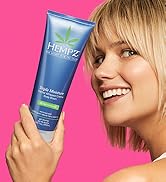 Hempz Triple Moisture Herbal Whipped Creme Body Wash 8.5 oz. - Scented Shower Gel for Women and M...