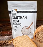 It's Just - Xanthan Gum, 15oz, Keto Baking, Non-GMO, Thickener for Sauces, Soups, Dressings