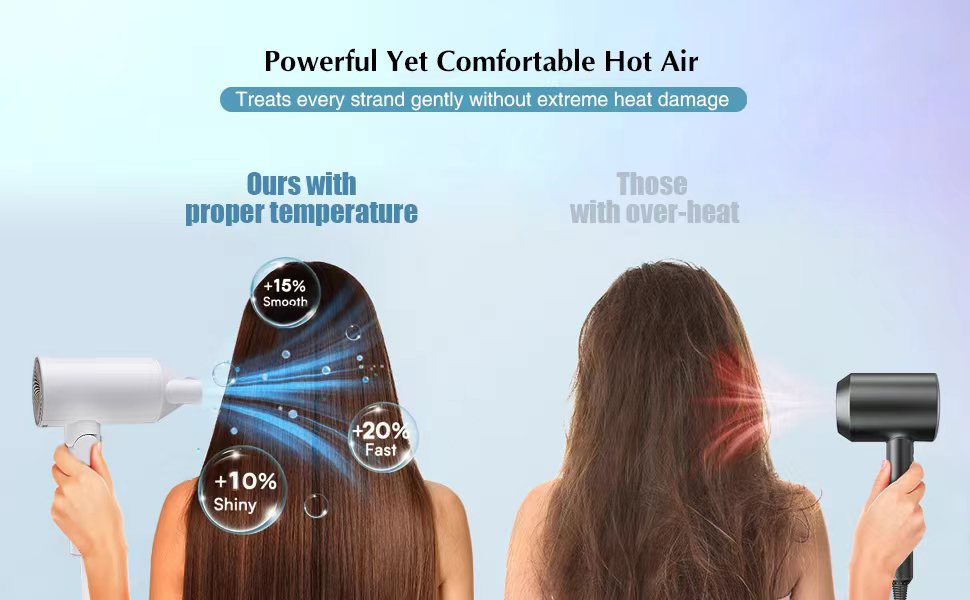 no hair damage