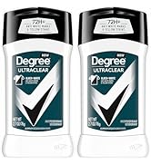 Degree Men UltraClear Antiperspirant Deodorant Black+White 2 Count 72-Hour Sweat & Odor Protectio...