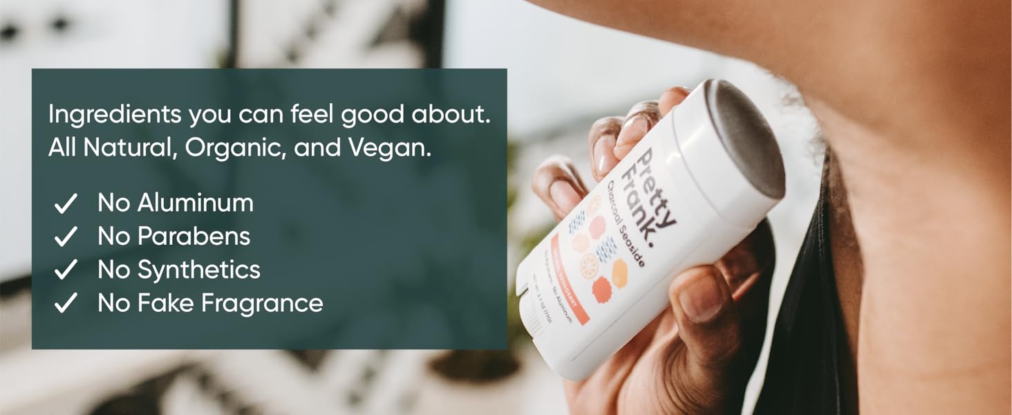 Natural Deodorant No aluminum, no parabens, no synthetics, no fake fragrance