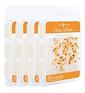 Candle Warmers Etc Artisan Wax Melts 2.5oz, Citrus Grove Fragrance (4-Pack) – Each Pack has x4 2....