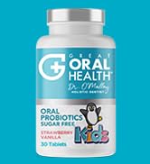 Childrens Oral Probiotics – Oral Care Probiotic for Kids Cavity Prevention & Bad Breath Treatment...