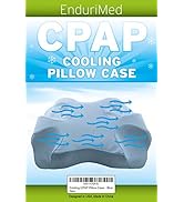 Pillow Case for Use with Endurimed CPAP Comfort Pillow - Cooling Fabric, Blue - Cooling Fabric, W...