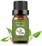 Sedbuwza Neroli Essential Oil, 100% Pure Organic Neroli Aromatherapy Gift Oil for Diffuser, Humid...