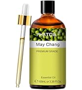 PHATOIL May Chang Essential Oil, Pure Premium Natural Oil for Hair Care, Body Skin Care, Aromathe...