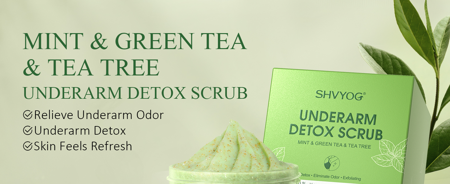 underarm detox scrub