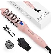 Plavogue Dual Voltage Thermal Brush, 1.25 Inch Curling Iron Brush for Curling|Smoothing|Volumizin...