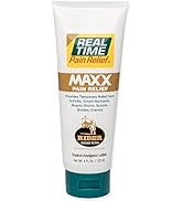 Real Time Pain Relief MAXX, 4 Ounce Tube