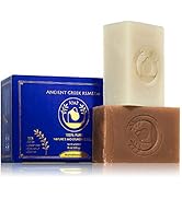 Pack of 2 Organic Face & Body Soap Bars for Dry, Normal & Sensitive Skin. Facial & Body Wash Trea...