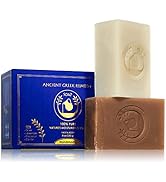 Pack of 2 Organic Face & Body Soap Bars for Dry, Normal & Sensitive Skin. Facial & Body Wash Trea...