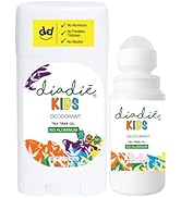 DIADIÉ Kids Natural Deodorant Mix, for Kids, Boys or Girls and Teens, stink free, Aluminum-Free, ...