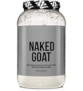 Naked Goat - 100% Pasture Fed Goat Whey Protein Powder from Small-Herd Wisconsin Dairies, 2lb Bul...