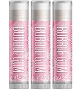 Delight Naturals Bubble Gum Lip Balm - Three Pack