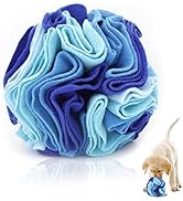 WishLotus Dog Snuffle Ball, Interactive Dog Toys Ball, Dog Brain Stimulating Puzzle Toys for Dogs...