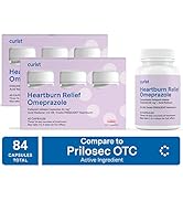 Curist Omeprazole 20mg Bulk 84 ct (2 Packs of 42 ct) Capsules Delayed-Release - Acid Reflux Medic...