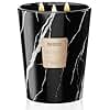 M&SENSE OudWood Scented Candles for Home, 3-Wick Highly Scented Jar Candles, Extra Large Candle 35 Oz 150 Hours Long Lasting Burning, Relaxing Aromatherapy Candle for Stress Relief, Meditation