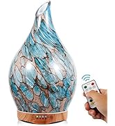 Porseme 280ml Essential Oil Diffuser Glass Color Changing Aroma Air Diffusers Aromatherapy Ultras...