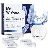 Mr.Whitener LED Teeth Whitening Kit, Dentists Recommended, Enamel Safe, Professional Pap Tooth Wh...