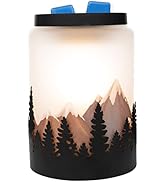 Scentsationals Wax Warmer, Scented Wax Cube Melter, Flower Electric Fragrance Burner, Wickless Ca...