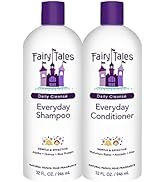 Fairy Tales Daily Cleanse Everyday Kids Shampoo + Conditioner set - Gentle Natural Defining Shamp...