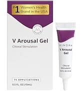 Kindra V Arousal Gel Silicone and Water Based pH-Balanced Clitoral Stimulating - Heightens Intima...