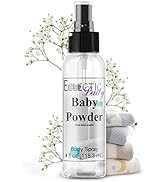 Body Spray for Women, 4 Oz Baby Powder Mist with Clean, Light & Gentle Fragrance, Long Lasting Pe...