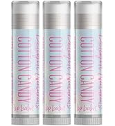 Delight Naturals Cotton Candy Lip Balm - Three Pack
