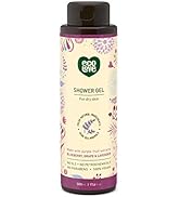 ecoLove - Natural Moisturizing Body Wash for Dry Skin - Organic Blueberry, Grape & Lavender - No ...