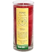 Premium Scented Hand Made Chakra Energy Jar | 11 oz Jar Candle | Money, Muladhara| Yoga, Prayer &...