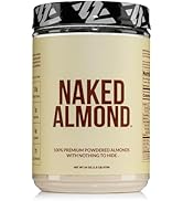 NAKED Almond Protein Powder from US Farms, Only 1 Ingredient, Vegan, Gluten-Free, No Additives, N...